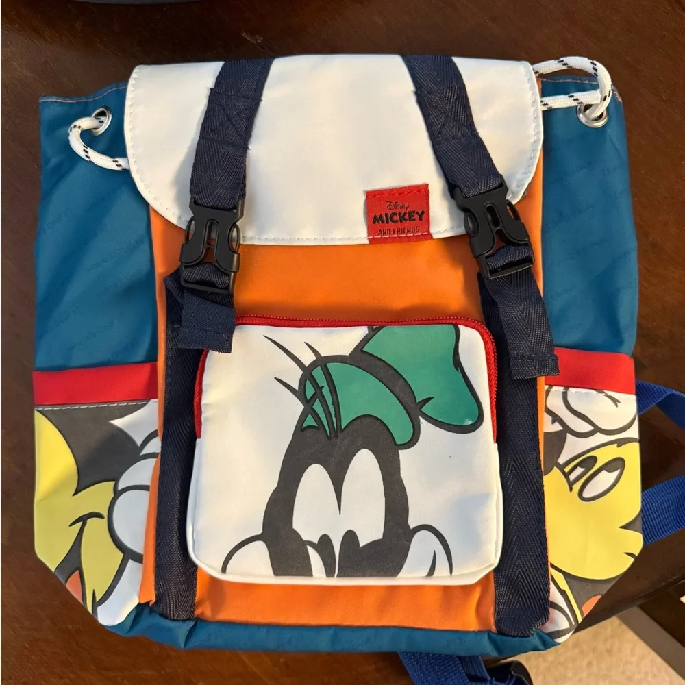 Disney Mickey Mouse Colorful Backpack - Picture 1 of 3